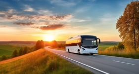 Group transportation motorcoach to Denver airport in Evergreen, CO 