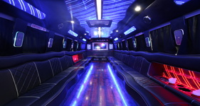 Best party bus service to DIA in Evergreen, CO